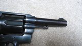 MINT CONDITION .22 LONG RIFLE OFFICIAL POLICE REVOLVER WITH ULTRA RARE 4