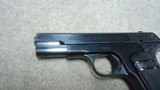 FINE CONDITION MODEL 1908 .380 POCKET HAMMERLESS AUTO PISTOL, #72XXX, MADE 1925 - 8 of 15