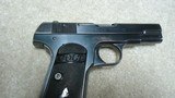 FINE CONDITION MODEL 1908 .380 POCKET HAMMERLESS AUTO PISTOL, #72XXX, MADE 1925 - 12 of 15