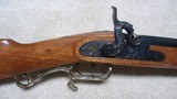 ABOUT NEW CONDITION THOMPSON-CENTER HAWKEN RIFLE, .50 CALIBER PERCUSSION HALF STOCK - 3 of 22