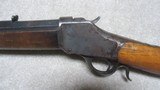 EARLY 1885 SINGLE SHOT HIGH WALL OCTAGON RIFLE IN .40-65 CALIBER, #23XXX, MADE 1888 - 4 of 25