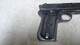 VERY FINE CONDITION SCARCE MODEL 1902 SPORTING AUTO PISTOL, .38ACP, #10XXX, MADE 1907 - 12 of 14