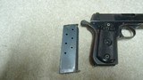 VERY FINE CONDITION SCARCE MODEL 1902 SPORTING AUTO PISTOL, .38ACP, #10XXX, MADE 1907 - 13 of 14