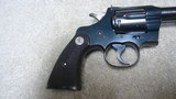 VERY LIMITED PRODUCTION .32 (.32 S&W LONG) CAL. COLT OFFICERS MODEL HEAVY BARREL REVOLVER, MADE 1939 - 13 of 17