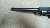 VERY LIMITED PRODUCTION .32 (.32 S&W LONG) CAL. COLT OFFICERS MODEL HEAVY BARREL REVOLVER, MADE 1939 - 4 of 17