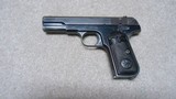 SCARCE COLT FIRST MODEL 1903 .32 POCKET HAMMERLESS AUTO PISTOL, #60XXX, MADE 1907 - 1 of 16