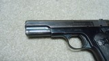 SCARCE COLT FIRST MODEL 1903 .32 POCKET HAMMERLESS AUTO PISTOL, #60XXX, MADE 1907 - 11 of 16