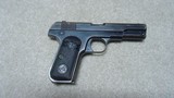 SCARCE COLT FIRST MODEL 1903 .32 POCKET HAMMERLESS AUTO PISTOL, #60XXX, MADE 1907 - 2 of 16