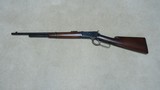 VERY FINE SPECIAL ORDER LATE PRODUCTION 1892 SADDLE RING CARBINE, .38-40, 2/3 MAG, SHOTGUN BUTT MADE 1923 - 2 of 21