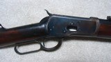 VERY FINE SPECIAL ORDER LATE PRODUCTION 1892 SADDLE RING CARBINE, .38-40, 2/3 MAG, SHOTGUN BUTT MADE 1923 - 3 of 21
