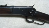 VERY FINE SPECIAL ORDER LATE PRODUCTION 1892 SADDLE RING CARBINE, .38-40, 2/3 MAG, SHOTGUN BUTT MADE 1923 - 4 of 21