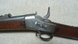 REMINGTON ROLLING BLOCK .50-70 NEW YORK STATE CONTRACT MILITARY RIFLE WITH BAYONET/SHEATH, MADE C.1871 - 4 of 23