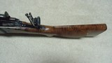 JUST IN: SHILIOH SHARPS, BIG TIMBER, MT, FULL FANCY CUSTOM 1863 PERCUSSION No. 1 Sporter, .50 caliber, 30 - 15 of 18