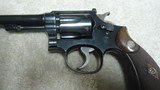 BEAUTIFUL CONDITION PRE-WAR TARGET MODEL 1905 .38 HAND EJECTOR, 4TH CHANGE, #656XXX, MADE LATE 1930s - 11 of 16