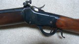 HIGH CONDITION U.S. MARKED WINCHESTER 1885 LOWALL WINDER MUSKET, .22 SHORT CALIBER, #131XXX, MADE 1918 - 4 of 21
