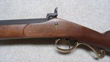  JONATHAN BROWNING MOUNTAIN RIFLE IN .50 CALIBER PERCUSSION WITH BRASS MOUNTINGS. - 4 of 22
