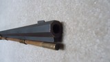  JONATHAN BROWNING MOUNTAIN RIFLE IN .50 CALIBER PERCUSSION WITH BRASS MOUNTINGS. - 22 of 22