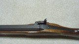  JONATHAN BROWNING MOUNTAIN RIFLE IN .50 CALIBER PERCUSSION WITH BRASS MOUNTINGS. - 5 of 22