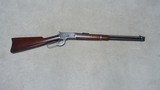 VERY LATE 1892 SADDLE RING CARBINE, .38-40 CALIBER, #977XXX, MADE 1929 - 1 of 21