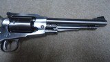 RUGER STAINLESS STEEL PERCUSSION OLD ARMY .45 REVOLVER WITH ADJUSTABLE SIGHTS, #145-03XXX, MADE 1977 - 13 of 13