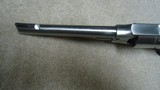 RUGER STAINLESS STEEL PERCUSSION OLD ARMY .45 REVOLVER WITH ADJUSTABLE SIGHTS, #145-03XXX, MADE 1977 - 4 of 13