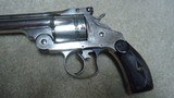 RAREANTIQUE  SMITH & WESSON TARGET SIGHTED .44-40 DOUBLE ACTION FRONTIER WITH 5 INCH  BARREL, #13XXX - 12 of 18