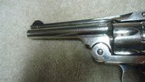 RAREANTIQUE  SMITH & WESSON TARGET SIGHTED .44-40 DOUBLE ACTION FRONTIER WITH 5 INCH  BARREL, #13XXX - 11 of 18