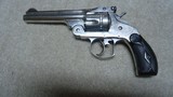 RAREANTIQUE  SMITH & WESSON TARGET SIGHTED .44-40 DOUBLE ACTION FRONTIER WITH 5 INCH  BARREL, #13XXX - 1 of 18