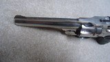 RAREANTIQUE  SMITH & WESSON TARGET SIGHTED .44-40 DOUBLE ACTION FRONTIER WITH 5 INCH  BARREL, #13XXX - 4 of 18