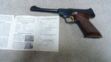 BROWNING CHALLENGER .22 LR AUTO PISTOL, BELGIAN MADE, #116XXXU8, WITH ORIGINAL OWNERS MANUAL, MADE 1968 - 2 of 13
