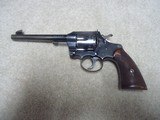 VERY EARLY COLT OFFICERS MODEL WITH LEFT TURNING CYLINDER, .38 SPECIAL, #290XXX, MADE 1907