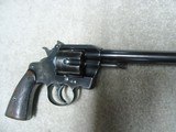 VERY EARLY COLT OFFICERS MODEL WITH LEFT TURNING CYLINDER, .38 SPECIAL, #290XXX, MADE 1907 - 17 of 21