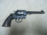VERY EARLY COLT OFFICERS MODEL WITH LEFT TURNING CYLINDER, .38 SPECIAL, #290XXX, MADE 1907 - 2 of 21