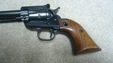 RUGER OLD MODEL, 3-SCREW SINGLE SIX CONVERTIBLE, .22 LONG RIFLE WITH EXTRA .22 MAGNUM CYLINDER, MADE 1968 - 8 of 13