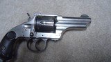 FINE CONDITION MERWIN & HULBERT LARGE FRAME .44-40 CALIBER DOUBLE ACTION 3 1/2