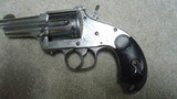 FINE CONDITION MERWIN & HULBERT LARGE FRAME .44-40 CALIBER DOUBLE ACTION 3 1/2