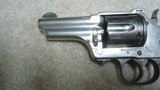 FINE CONDITION MERWIN & HULBERT LARGE FRAME .44-40 CALIBER DOUBLE ACTION 3 1/2