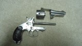 FINE CONDITION MERWIN & HULBERT LARGE FRAME .44-40 CALIBER DOUBLE ACTION 3 1/2