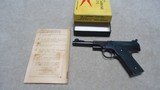 RARE, UNUSUAL AMERICAN AUTO PISTOL: J. KIMBALL ARMS CO. .30 CARBINE CAL. AUTO PISTOL, ONLY 250-300 MADE IN 1955. - 2 of 16