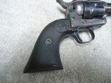 VERY FINE CONDITION SINGLE ACTION ARMY, .32-20, 4 3/4