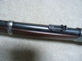 ONE OF THE LAST OF THE CLASSIC 1894 SADDLE RING CARBINES, .30WCF, #1013XXX, MADE 1928 - 18 of 20