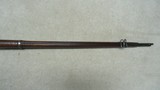VERY DIFFICULT TO FIND SPRINGFIELD FIRST MODEL 1873 .45-70 TRAPDOOR RIFLE, #24XXX, MADE 1874. - 16 of 22