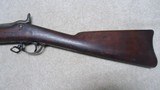 VERY DIFFICULT TO FIND SPRINGFIELD FIRST MODEL 1873 .45-70 TRAPDOOR RIFLE, #24XXX, MADE 1874. - 11 of 22