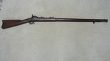 VERY DIFFICULT TO FIND SPRINGFIELD FIRST MODEL 1873 .45-70 TRAPDOOR RIFLE, #24XXX, MADE 1874. - 1 of 22