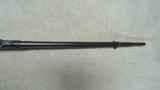 VERY DIFFICULT TO FIND SPRINGFIELD FIRST MODEL 1873 .45-70 TRAPDOOR RIFLE, #24XXX, MADE 1874. - 20 of 22