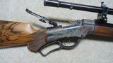 SPECTACULAR, FULL FANCY CUSTOM BALLARD RIFLE CO., CODY, WYOMING, No. 7 LONG RANGE MODEL IN .45-90 CALIBER - 3 of 21