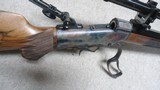 SPECTACULAR, FULL FANCY CUSTOM BALLARD RIFLE CO., CODY, WYOMING, No. 7 LONG RANGE MODEL IN .45-90 CALIBER - 21 of 21