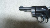 EXTREMELY RARE COBRA, .38 SPECIAL WITH 3 INCH BARREL, #141XXX LW, MADE 1964. - 8 of 13