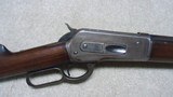 WINCHESTER 1886 OCTAGON BARREL RIFLE, .40-65 CALIBER, WITH MINTY BRIGHT BORE, #121955, MADE 1900 - 3 of 20