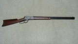 WINCHESTER 1886 OCTAGON BARREL RIFLE, .40-65 CALIBER, WITH MINTY BRIGHT BORE, #121955, MADE 1900 - 1 of 20